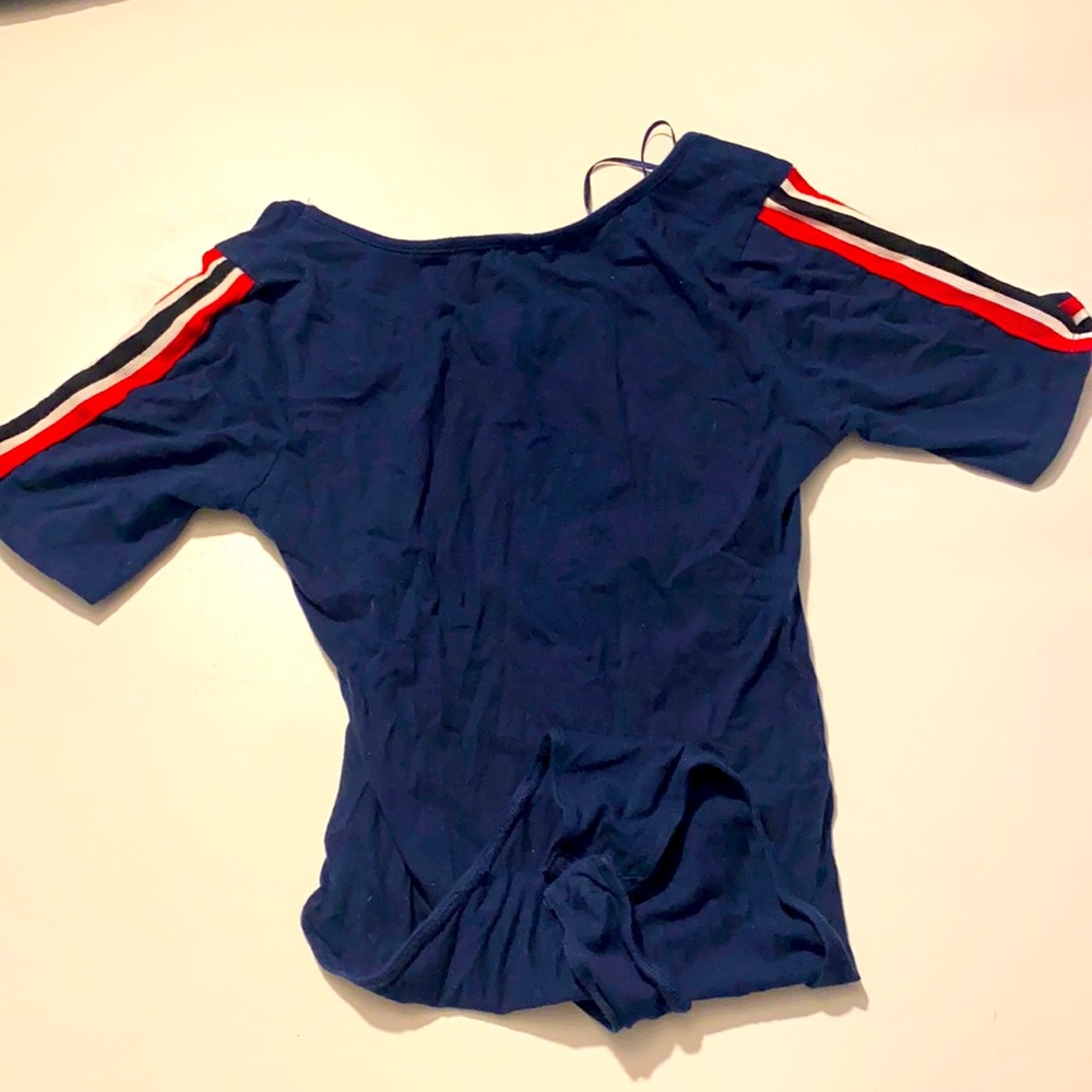 Navy blue bodysuit